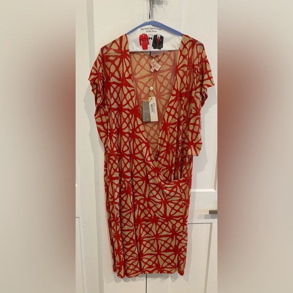 Plenty by Tracy Reese Dresses & Skirts - Plenty Tracy Reese Anthropologie Surplice Sack Dress. Size L missing tie belt.